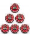 High Sheen Pomade Rood 113 gr. 6 stuks
